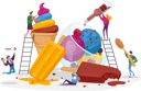 پیش‌نمایش فایل people-eating-ice-cream-4704385 از پک غذا و نوشیدنی