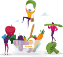 پیش‌نمایش فایل people-eating-vegan-diet-for-healthy-lifestyle-4704443 از پک غذا و نوشیدنی