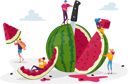 پیش‌نمایش فایل slice-of-watermelon-4704446 از پک غذا و نوشیدنی