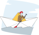 پیش‌نمایش فایل businessman-with-paddle-sail-on-paper-boat-4705290 از پک کسب‌وکار و امور مالی - نسخه 6