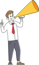 پیش‌نمایش فایل businessman-yell-with-megaphone-4705287 از پک کسب‌وکار و امور مالی - نسخه 6
