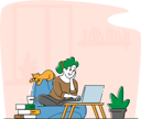 پیش‌نمایش فایل remote-freelance-work-4705321 از پک کسب‌وکار و امور مالی - نسخه 6