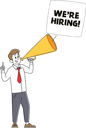 پیش‌نمایش فایل we-are-hiring-4705285 از پک کسب‌وکار و امور مالی - نسخه 6