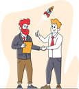 پیش‌نمایش فایل young-men-stand-face-to-face-handshake-for-start-up-project-4705294 از پک کسب‌وکار و امور مالی - نسخه 6