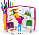 پیش‌نمایش فایل girl-at-diary-writing-notes-4704867 از پک سرگرمی‌ها