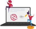 پیش‌نمایش فایل e-contract-signing-4705047 از پک تچنولوگیس