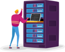پیش‌نمایش فایل engineer-working-in-server-room-4705167 از پک تچنولوگیس