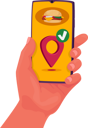 پیش‌نمایش فایل food-delivery-app-4705090 از پک تچنولوگیس