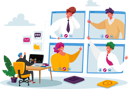 پیش‌نمایش فایل group-conference-with-coworkers-4705098 از پک تچنولوگیس