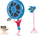پیش‌نمایش فایل movie-making-process-4705076 از پک تچنولوگیس