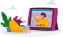 پیش‌نمایش فایل online-meeting-with-colleague-4705087 از پک تچنولوگیس
