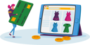 پیش‌نمایش فایل online-shopping-payment-4705111 از پک تچنولوگیس