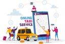پیش‌نمایش فایل online-taxi-service-4705116 از پک تچنولوگیس
