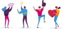 پیش‌نمایش فایل people-chatting-on-social-media-4705144 از پک تچنولوگیس