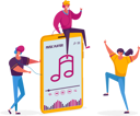 پیش‌نمایش فایل people-listening-music-4705078 از پک تچنولوگیس