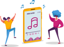 پیش‌نمایش فایل people-listening-songs-4705080 از پک تچنولوگیس