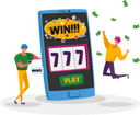 پیش‌نمایش فایل people-playing-casino-online-4705082 از پک تچنولوگیس