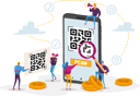 پیش‌نمایش فایل people-using-qr-code-for-payment-4705130 از پک تچنولوگیس