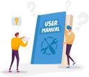پیش‌نمایش فایل people-using-user-manual-4705152 از پک تچنولوگیس