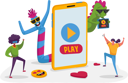 پیش‌نمایش فایل people-watching-social-media-video-4705157 از پک تچنولوگیس