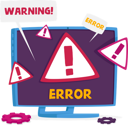 پیش‌نمایش فایل system-error-4705148 از پک تچنولوگیس