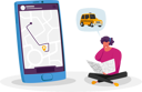 پیش‌نمایش فایل taxi-service-application-4705118 از پک تچنولوگیس