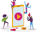 پیش‌نمایش فایل watching-online-video-4705159 از پک تچنولوگیس