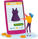 پیش‌نمایش فایل woman-doing-online-fashion-shopping-4705108 از پک تچنولوگیس