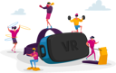 پیش‌نمایش فایل workout-using-vr-technology-4705160 از پک تچنولوگیس