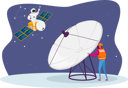 پیش‌نمایش فایل astronomy-engineer-research-outer-space-with-antenna-4704970 از پک علم