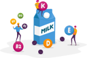پیش‌نمایش فایل healthy-dairy-production-and-farm-drink-fortified-nutrition-4705003 از پک علم