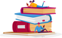 پیش‌نمایش فایل male-and-female-reading-book-4704311 از پک آموزش و پرورش