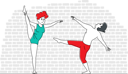 پیش‌نمایش فایل couple-perform-acrobatics-or-ballet-moving-elements-move-body-to-music-rhythm-4705557 از پک سرگرمی‌ها - نسخه 2