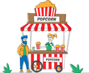 پیش‌نمایش فایل saleswoman-sell-pop-corn-in-booth-on-street-to-young-man-customer-4705533 از پک سرگرمی‌ها - نسخه 2