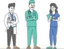 پیش‌نمایش فایل clinic-or-hospital-healthcare-staff-at-work-4705485 از پک مراقبت بهداشتی و پزشکی