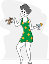 پیش‌نمایش فایل drunk-woman-holding-glass-and-shoes-in-hands-4705472 از پک مراقبت بهداشتی و پزشکی
