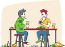 پیش‌نمایش فایل male-smoking-and-playing-cards-sitting-at-table-with-alcohol-drink-bottles-4705468 از پک مراقبت بهداشتی و پزشکی