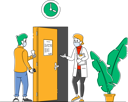 پیش‌نمایش فایل patient-visiting-hospital-for-doctor-appointment-4705501 از پک مراقبت بهداشتی و پزشکی