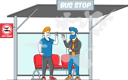 پیش‌نمایش فایل smoking-in-bus-stop-4705526 از پک مراقبت بهداشتی و پزشکی