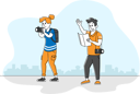 پیش‌نمایش فایل tourists-man-and-woman-backpackers-learning-map-decide-what-way-to-choose-4705738 از پک سفر ۲