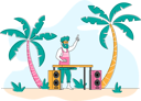 پیش‌نمایش فایل tropical-beach-party-4705724 از پک سفر ۲