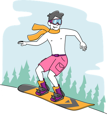 پیش‌نمایش فایل male-riding-snowboard-in-mountains-4705684 از پک ورزش ۲