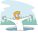 پیش‌نمایش فایل male-swimming-in-ice-hole-in-winter-season-4705686 از پک ورزش ۲