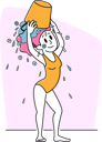 پیش‌نمایش فایل woman-pouring-ice-water-bucket-on-head-4705683 از پک ورزش ۲