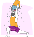 پیش‌نمایش فایل young-man-pouring-ice-water-bucket-on-head-4705682 از پک ورزش ۲