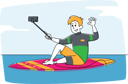 پیش‌نمایش فایل young-man-surfer-in-swim-wear-sitting-on-surf-board-in-sea-making-selfie-on-smartphone-4705693 از پک ورزش ۲