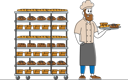پیش‌نمایش فایل bakery-and-baked-food-production-and-manufacture-4705441 از پک غذا و نوشیدنی - نسخه 2