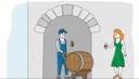 پیش‌نمایش فایل man-worker-stand-at-wine-barrel-and-woman-tasting-wine-4705465 از پک غذا و نوشیدنی - نسخه 2