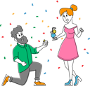 پیش‌نمایش فایل young-woman-and-man-clinking-glasses-with-alcohol-drink-have-fun-at-disco-party-4705458 از پک غذا و نوشیدنی - نسخه 2