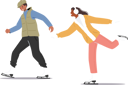 پیش‌نمایش فایل couple-enjoying-ice-skating-4981289 از پک ورزشی